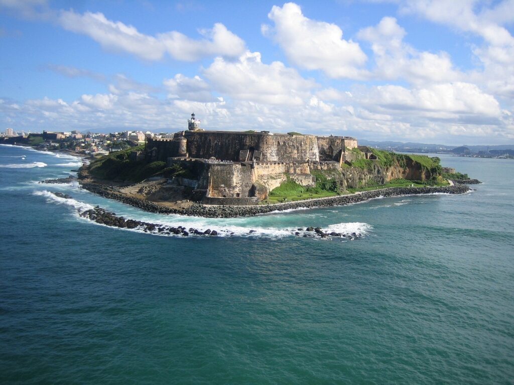 puerto rico, view, ocean