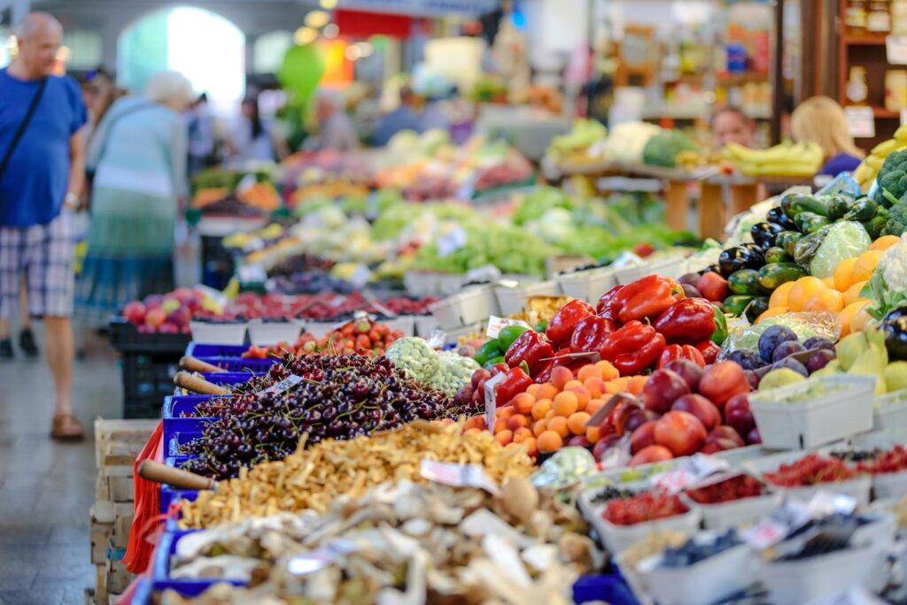 Vegetables Stall - 2. Shop at Renaissance Marketplace or along Havenstraat, Schelpstraat or Main Street - things to do in Aruba on a cruise